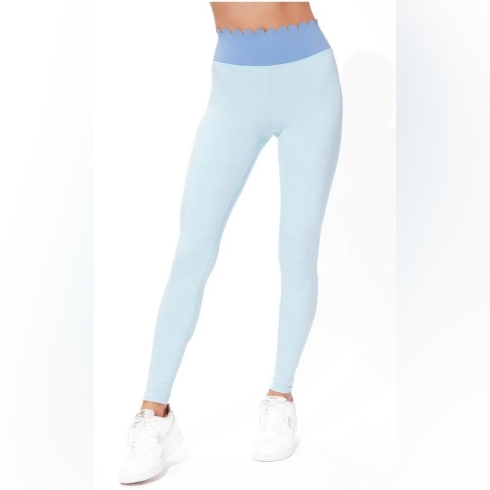 NWT Eleven pretty power tennis leggings ice blue XS by Venus Williams